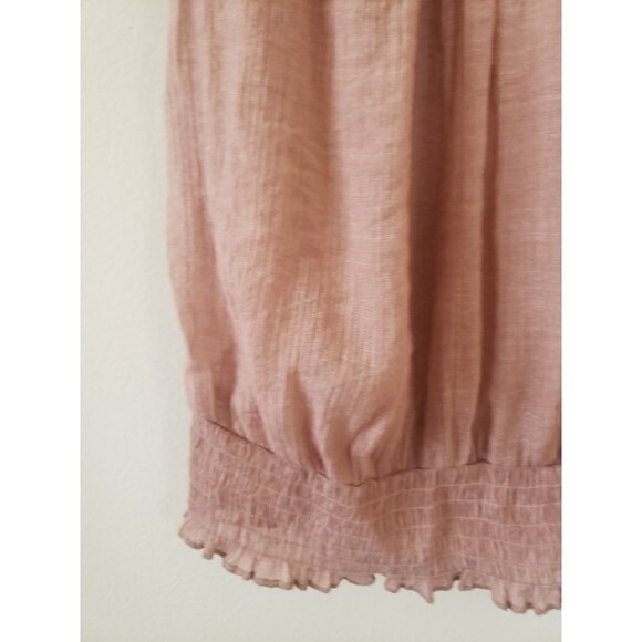 Mine Womens Top Cami Tank Lace Gauzy Whimsygoth Romantic Y2k Vintage  S - Picture 4 of 13